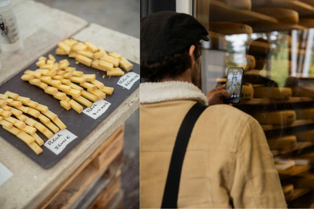Visite de la fromagerie AlterMonts