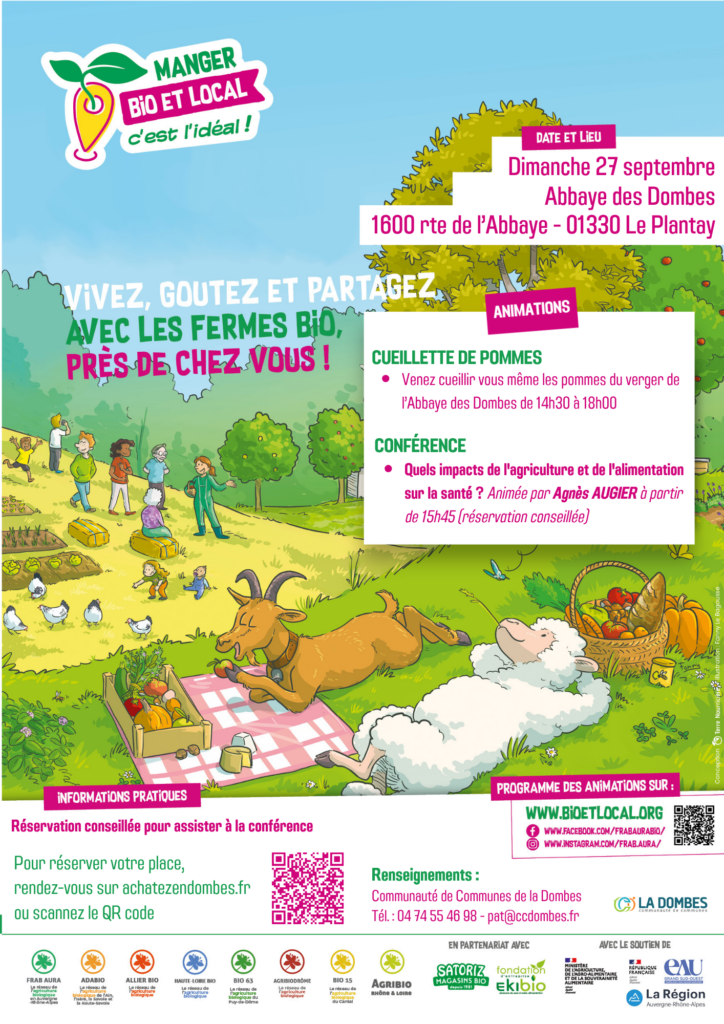 Conférence : Quels impacts de l&rsquo;agriculture et de l&rsquo;alimentation sur la santé ?