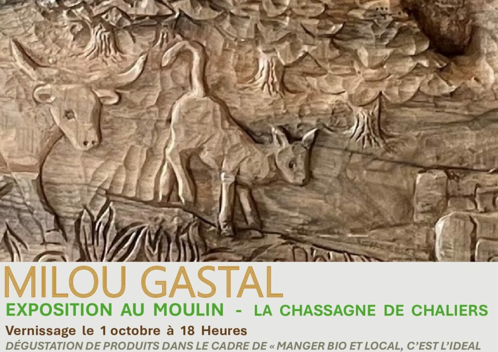 Inauguration exposition au moulin